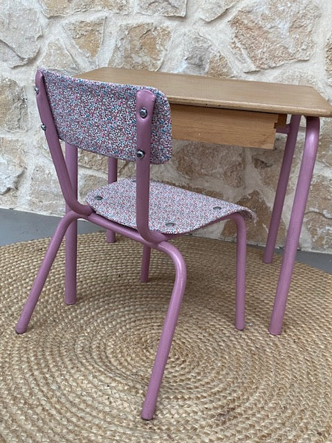 Bureau d'écolier rose liberty