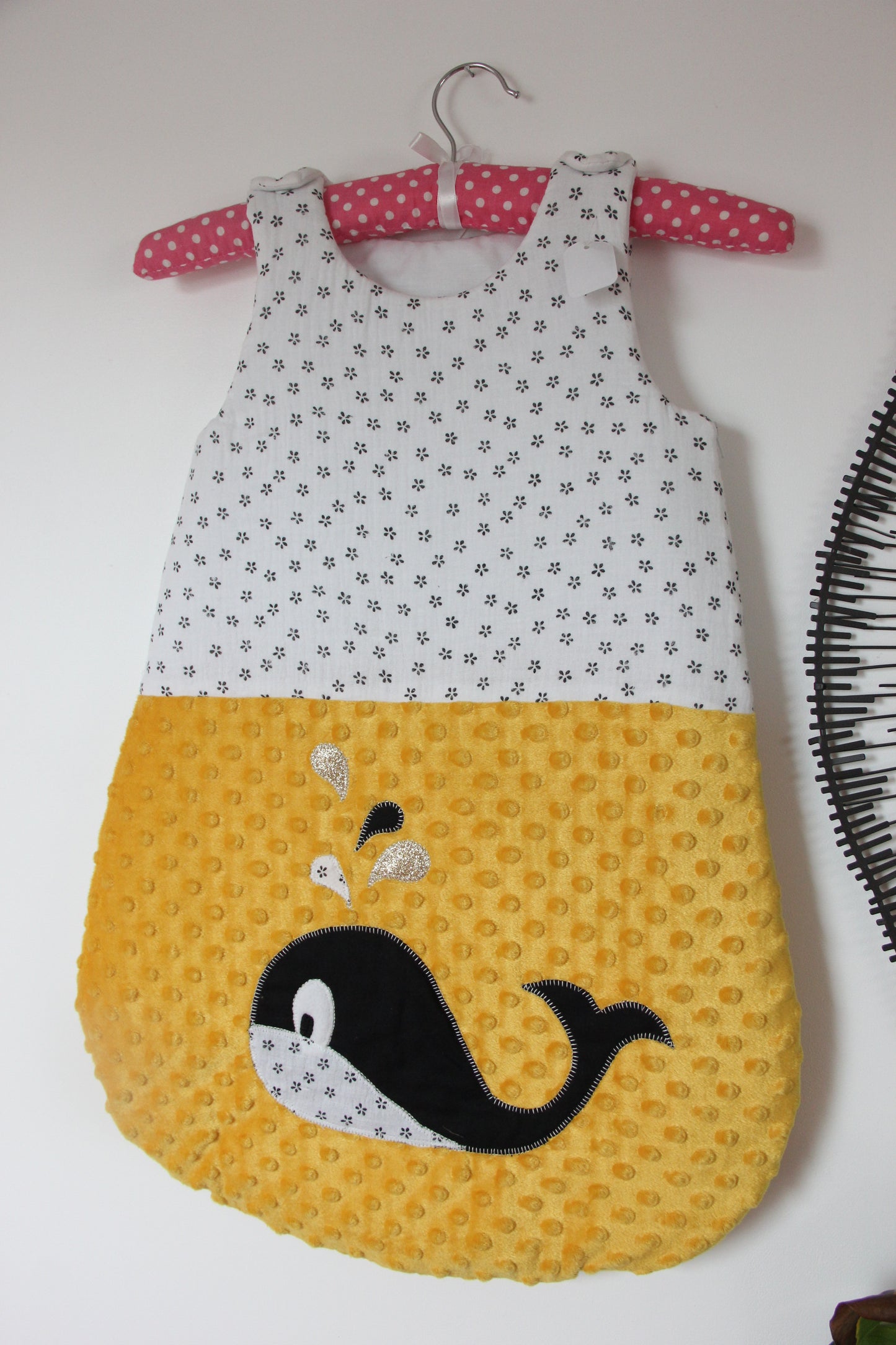 Gigoteuse 0-6M - Collection Renard - Bleu/Rouille