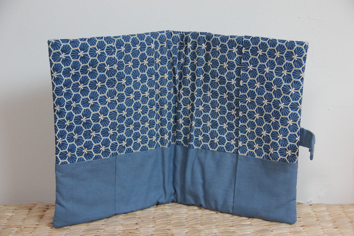 Protège carnet de santé - Collection Lion - Bleu foncé