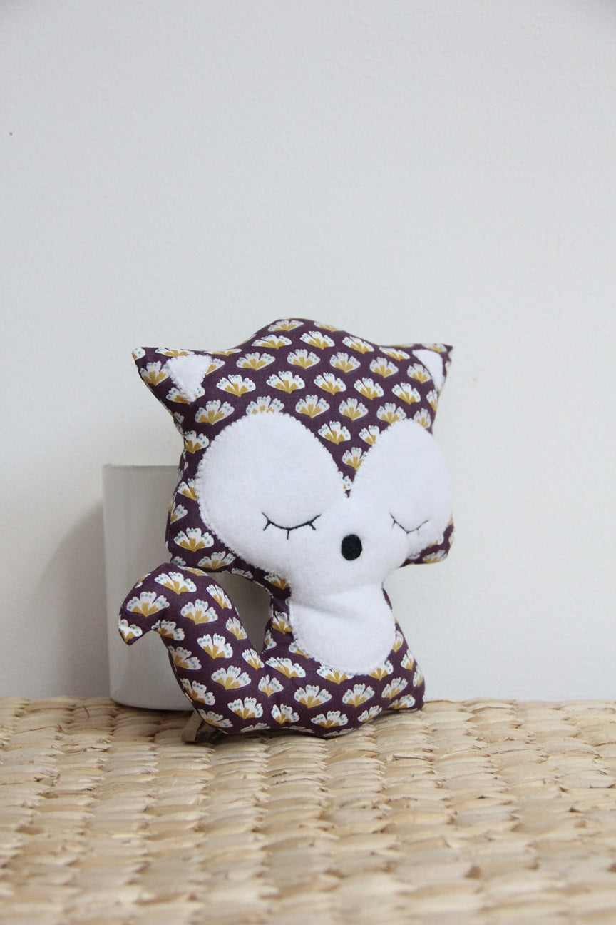 Doudou Renard - Bordeaux éventail