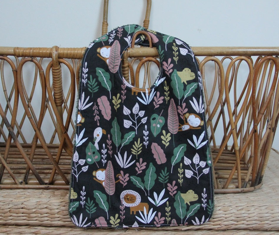 Bavoir - Collection Jungle - Kaki