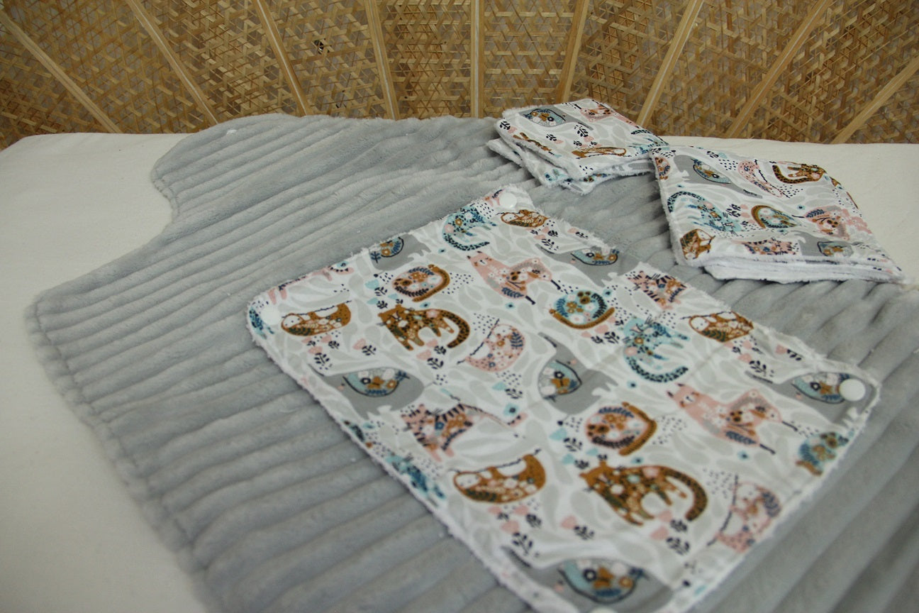 Grey/Pink Birth Nomad Rug