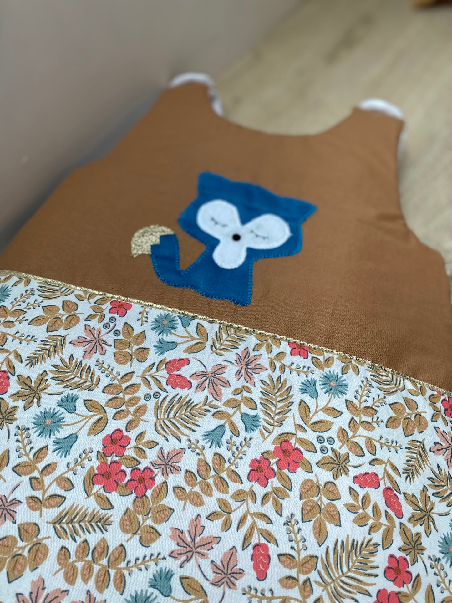 Gigoteuse 0-6M Hiver - Collection Renard - Marron/Bleu/Rose