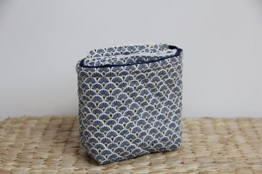 Wipes Basket - Blue/Blue