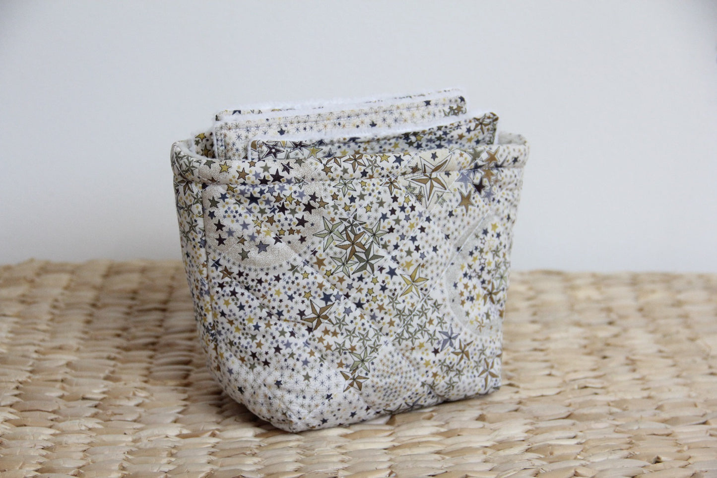 Wipes Basket - Grey/Liberty Grey