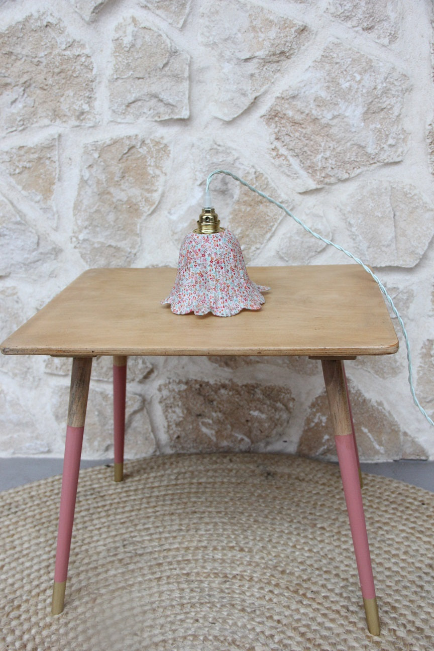 Petite table Rose/Or