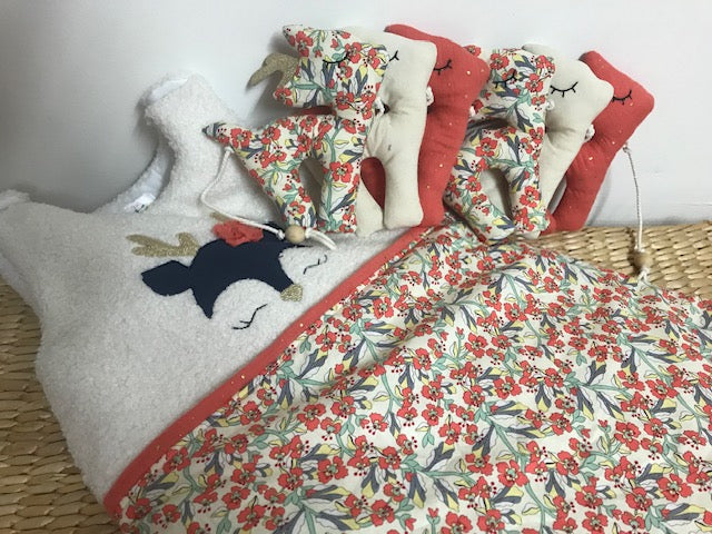 Drop Garlands - Grey/TerraCotta